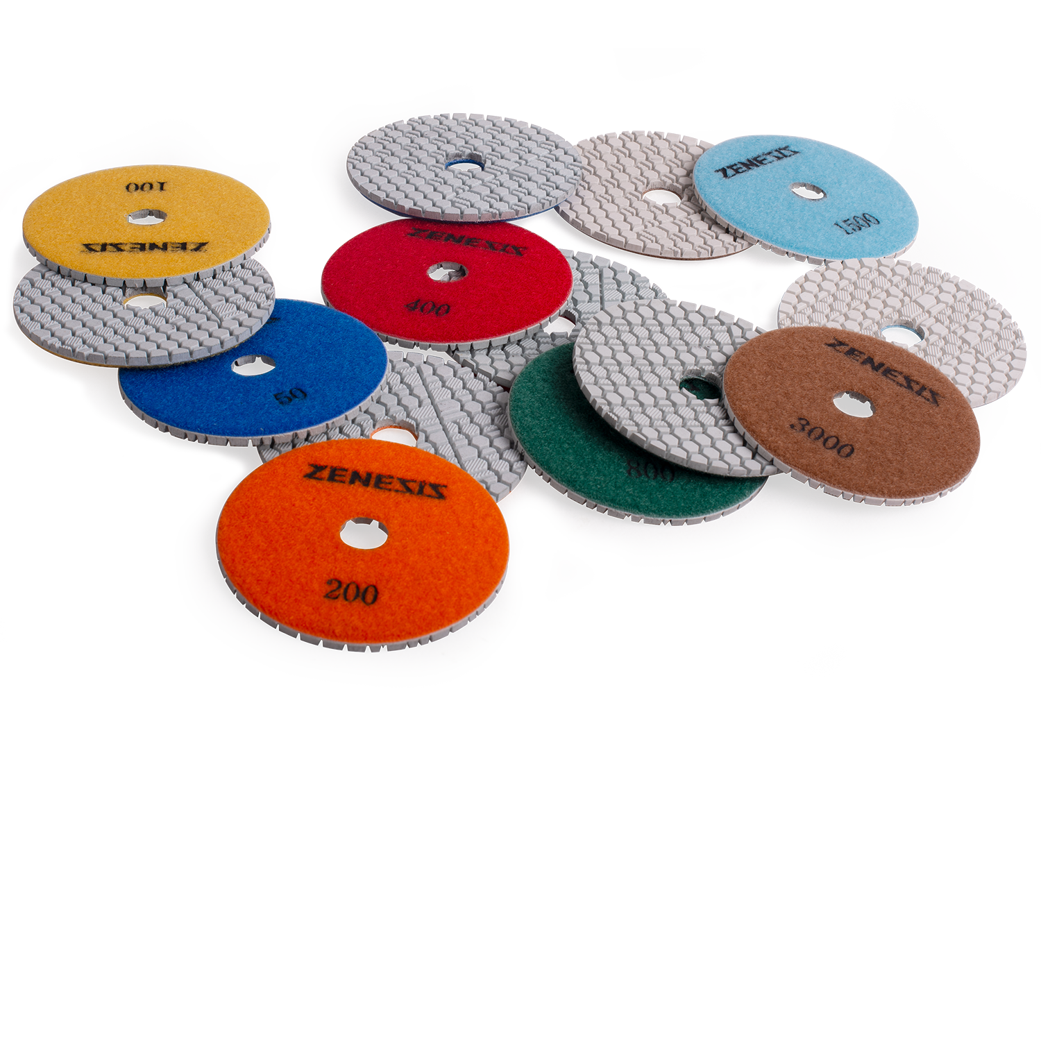 Zenesis hybrid polishing pads