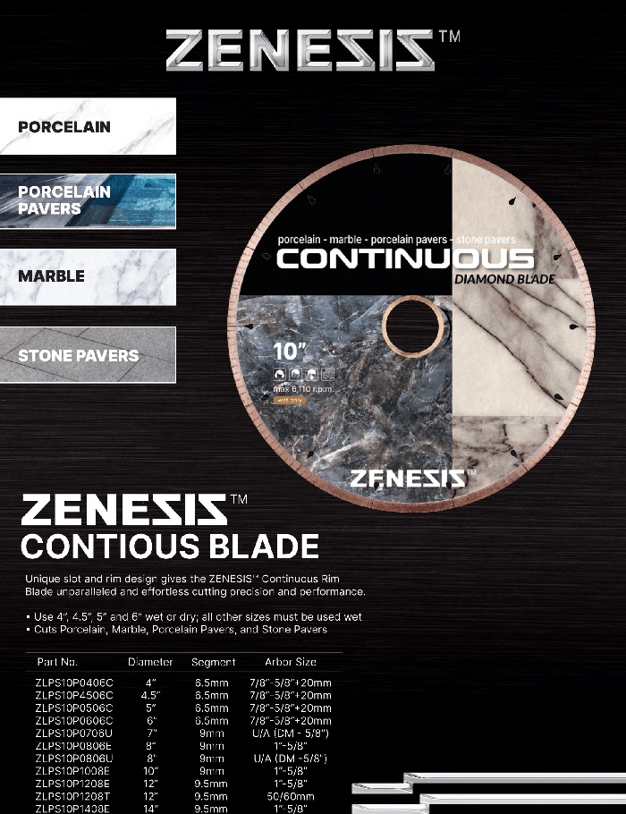 ZENESIS&trade; Continuous Rim