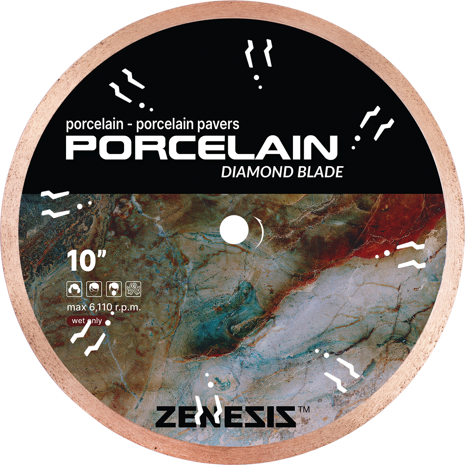 Zenesis Porcelain tile blade
